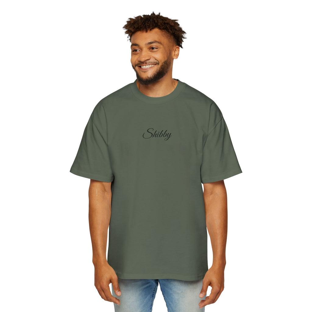 Shibby Oversized Tee — Minimalist Graphic T-Shirt