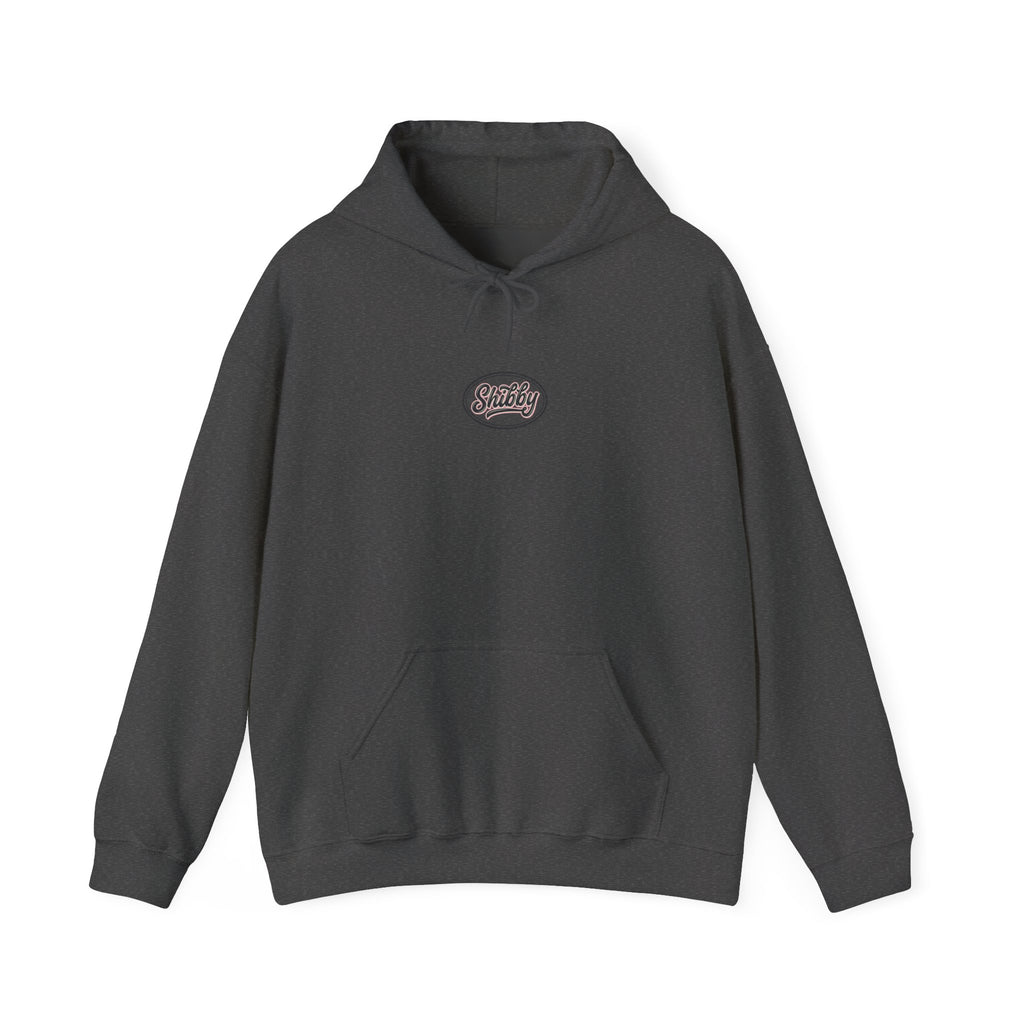 Ladies Jumpers -Shibby Logo Hoodie – Retro Script Pullover