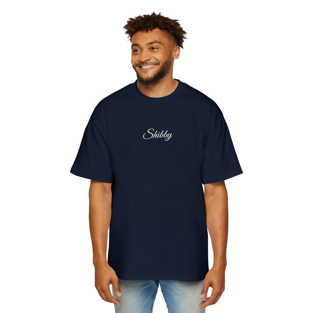 Shibby Oversized Tee — Minimalist Graphic T-Shirt