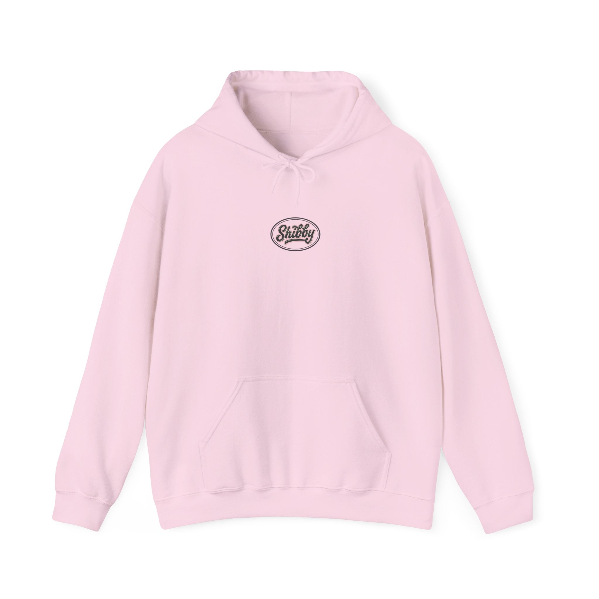 Ladies Jumpers -Shibby Logo Hoodie – Retro Script Pullover