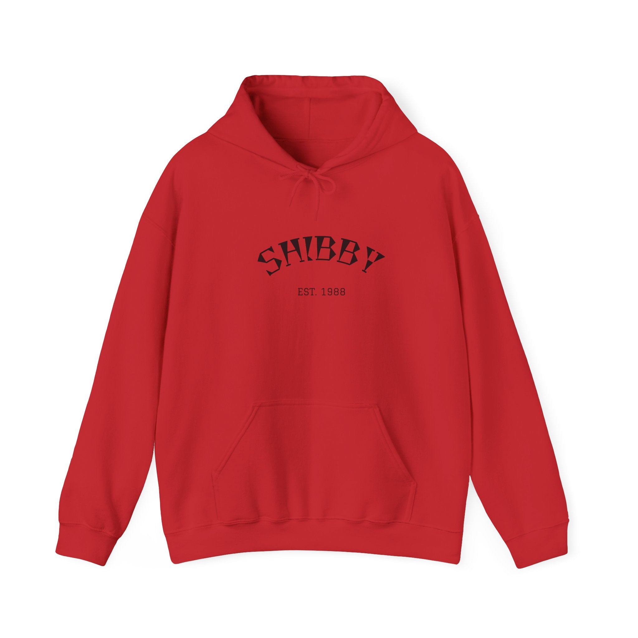 Shibby Est. 1988 Hoodie – Minimal Retro Logo Pullover