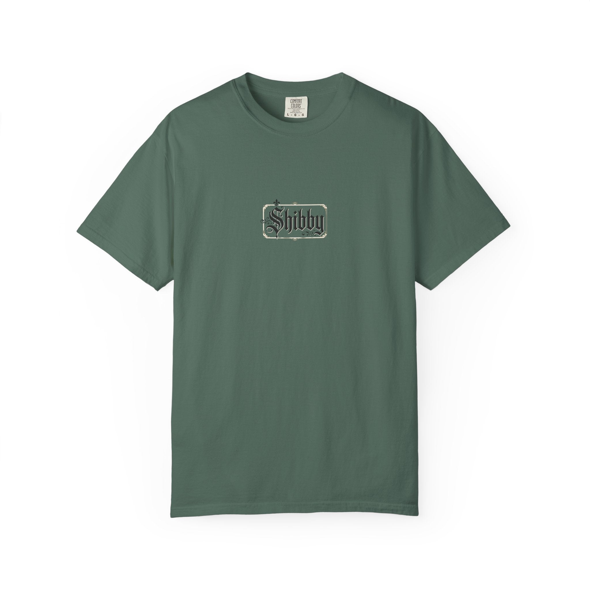 Shibby Script T-Shirt — Minimal Vintage Logo Tee