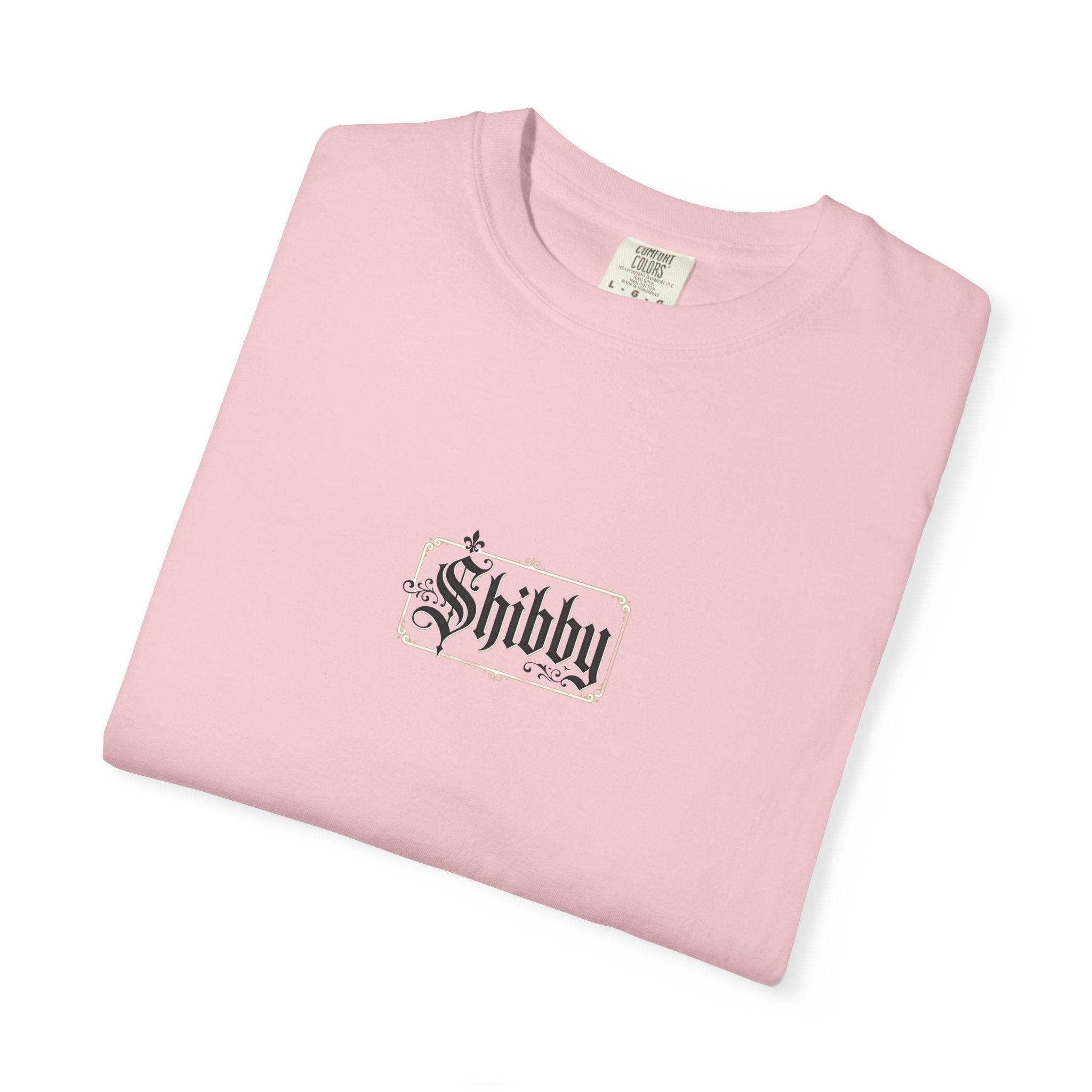 Shibby Script T-Shirt — Minimal Vintage Logo Tee