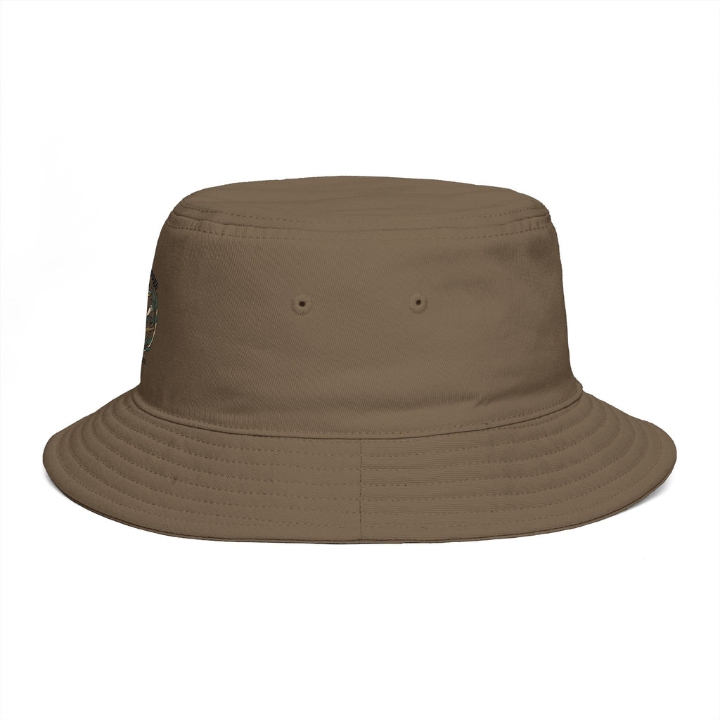 Shibby Vintage Fishing Bucket Hat — "Keep It thorough Kookaburra"