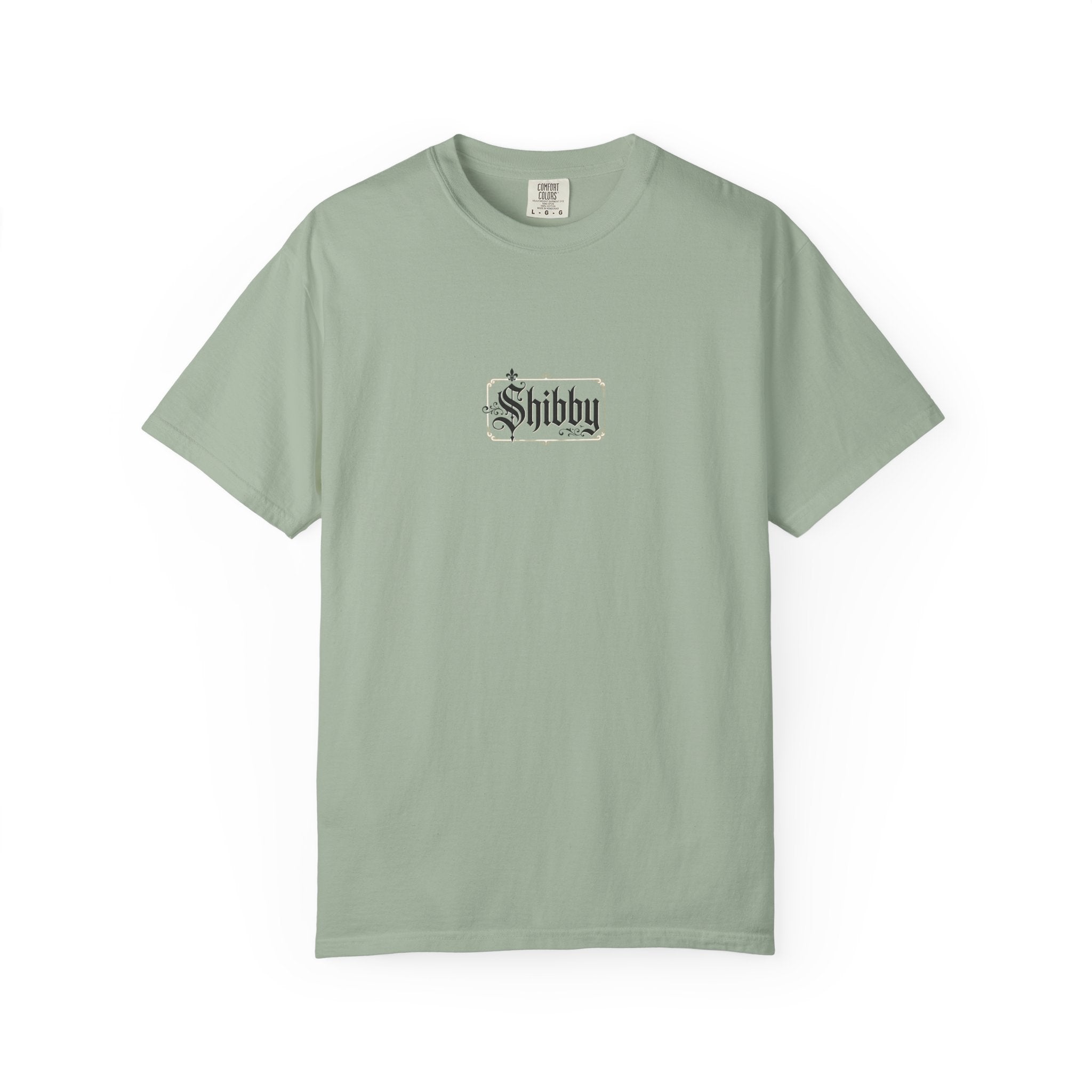 Shibby Script T-Shirt — Minimal Vintage Logo Tee