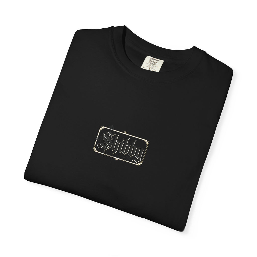 Shibby Script T-Shirt — Minimal Vintage Logo Tee