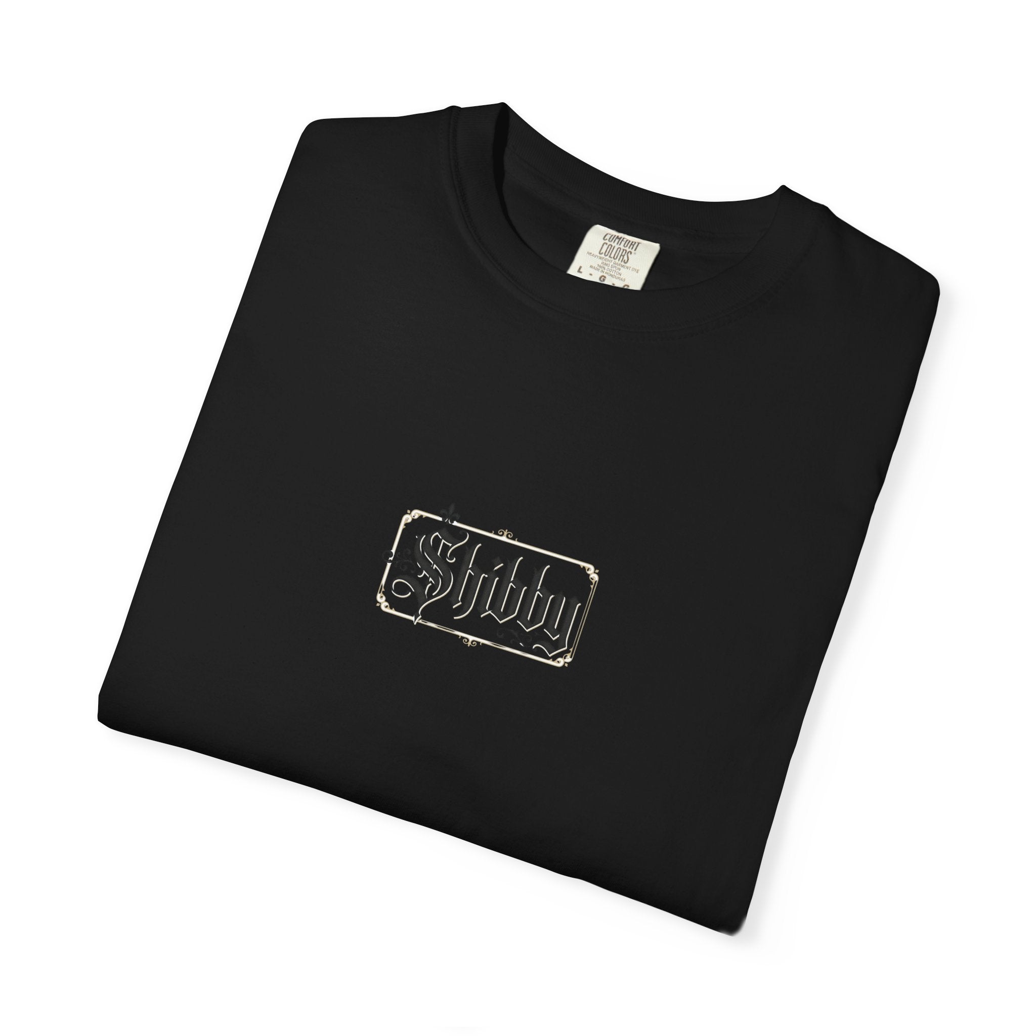 Shibby Script T-Shirt — Minimal Vintage Logo Tee