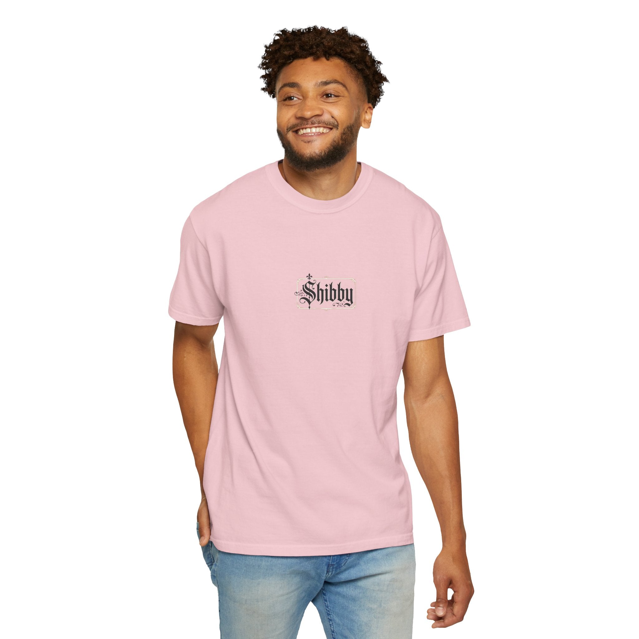Shibby Script T-Shirt — Minimal Vintage Logo Tee