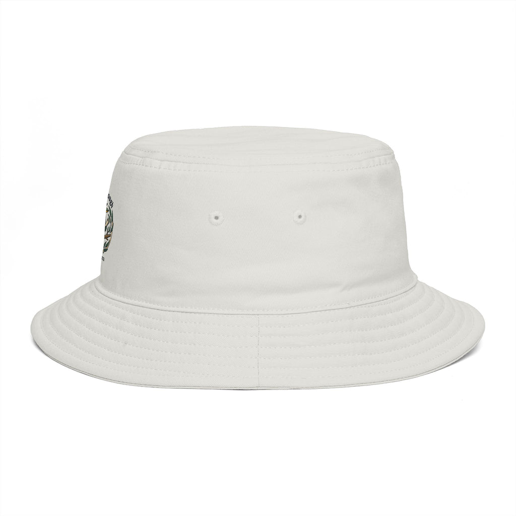Shibby Vintage Fishing Bucket Hat — "Keep It thorough Kookaburra"